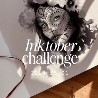Jour 25/31 du challenge @inktober : INFERNO

J’ai illustré « El dia de la muerte »💀 pour ce jour.

Houuuu que ça m’a plu ! J’ai envie de la refaire en couleurs 🌈 qu’en dites-vous ?

Et tant que j’y suis « Puzzling » est le mot du jour 26
En français c’est « déroutant » mais j’ai plutôt voulu surfer sur le jeu de mot 🧩 😉
Vous aimez les mini-puzzles ?

À demain

#inktober2025