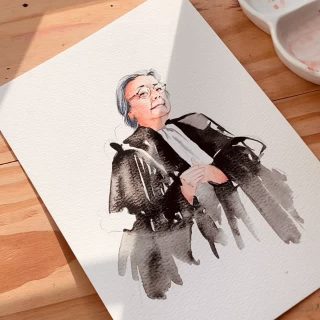 Retour d’audience au tribunal judiciaire et quelques aquarelles à réaliser pour illustrer ce haut lieu de la justice ⚖️

#portraitaquarelle #watercolorpainting #avocat #illustrationjudiciaire