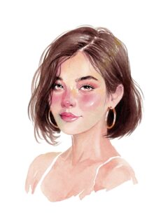 Le dernier portrait en date sur ce carnet 

C’est le numéro 14 sur l’objectif de 100 de mon challenge #100headschallenge 

Pour l’instant je ne peins que des portraits a l’aquarelle mais je réfléchis à changer de médium bientôt pour varier un peu. Des idées ?