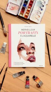 On le feuillette ensemble 

Nouveau livre « Merveilleux portraits à l’aquarelle » aux éditions Vigot ✨