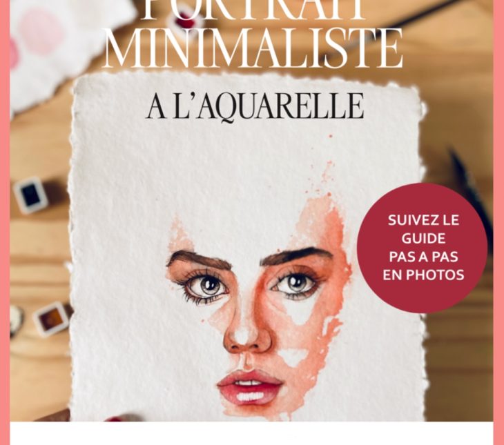 KIT AQUARELLE DÉBUTANT. Peindre un portrait a l'aquarelle